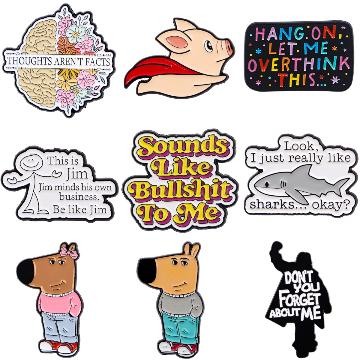 Women Accessories Quotes - Cute Shark Brooches For Women Cool