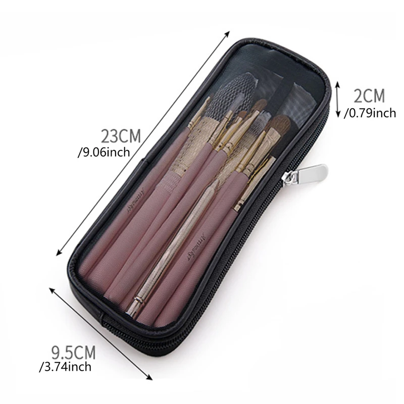 Women Accessories List - Makeup Brush Travel Case Cosmetic Toiletry