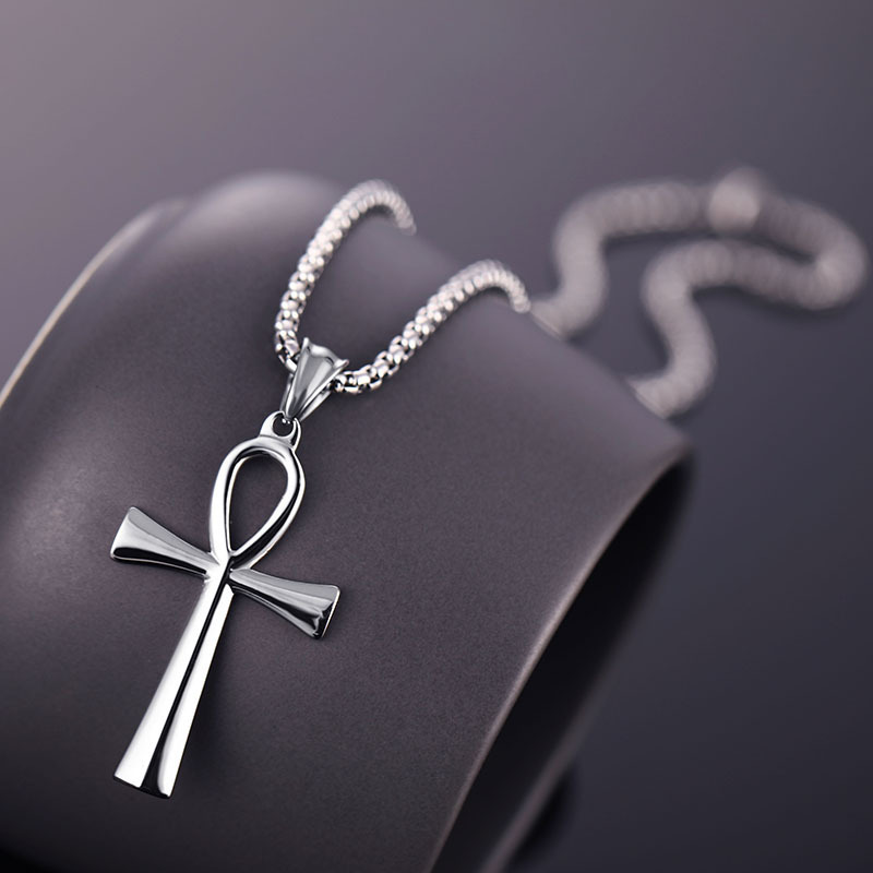 Stainless Steel Egyptian Ankh  - Women'S Egyptian Accessories ulasan dan harga