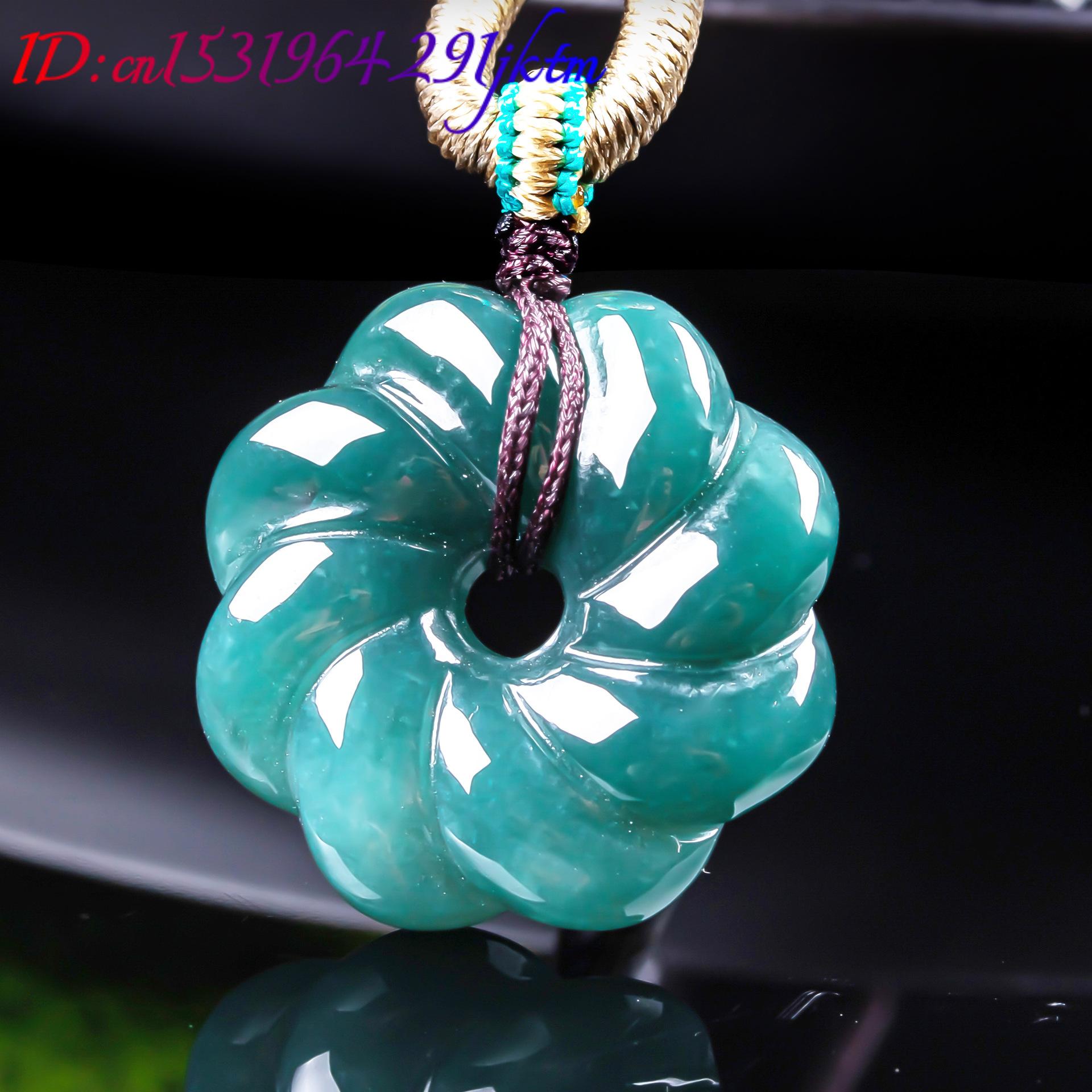 Natural Burmese Jadeite Flower - Women Accessories To Gift ulasan dan harga