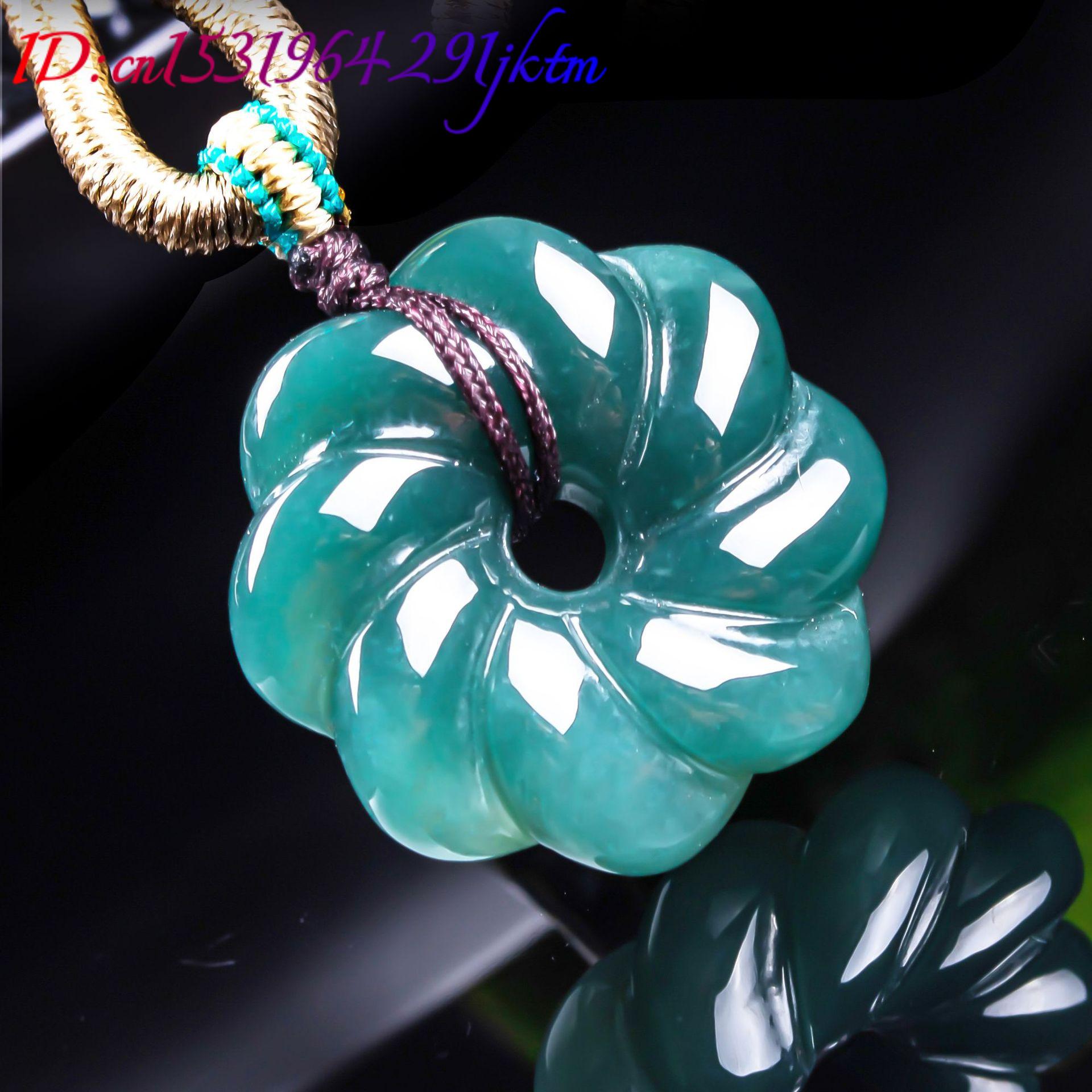 Natural Burmese Jadeite Flower - Women Accessories To Gift ulasan dan harga
