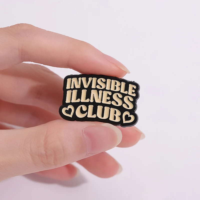 Quote Anxiety Brooch Enamel Pi - Women Accessories Quotes ulasan dan harga