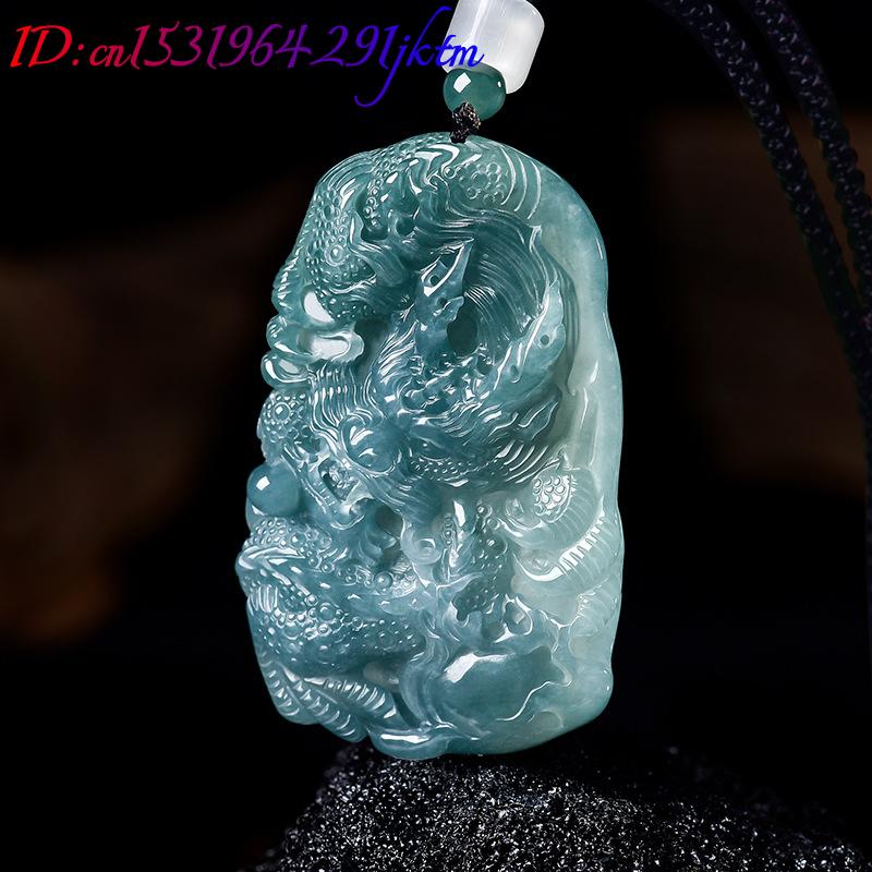 Natural Burmese Jadeite Dragon - Women Accessories To Gift ulasan dan harga