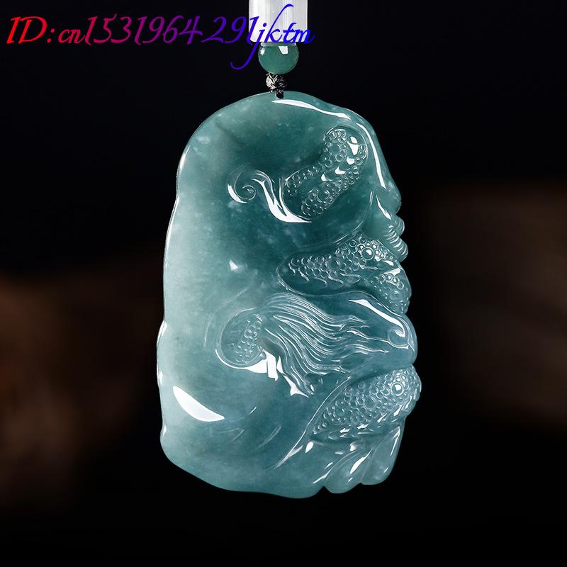 Natural Burmese Jadeite Dragon - Women Accessories To Gift ulasan dan harga