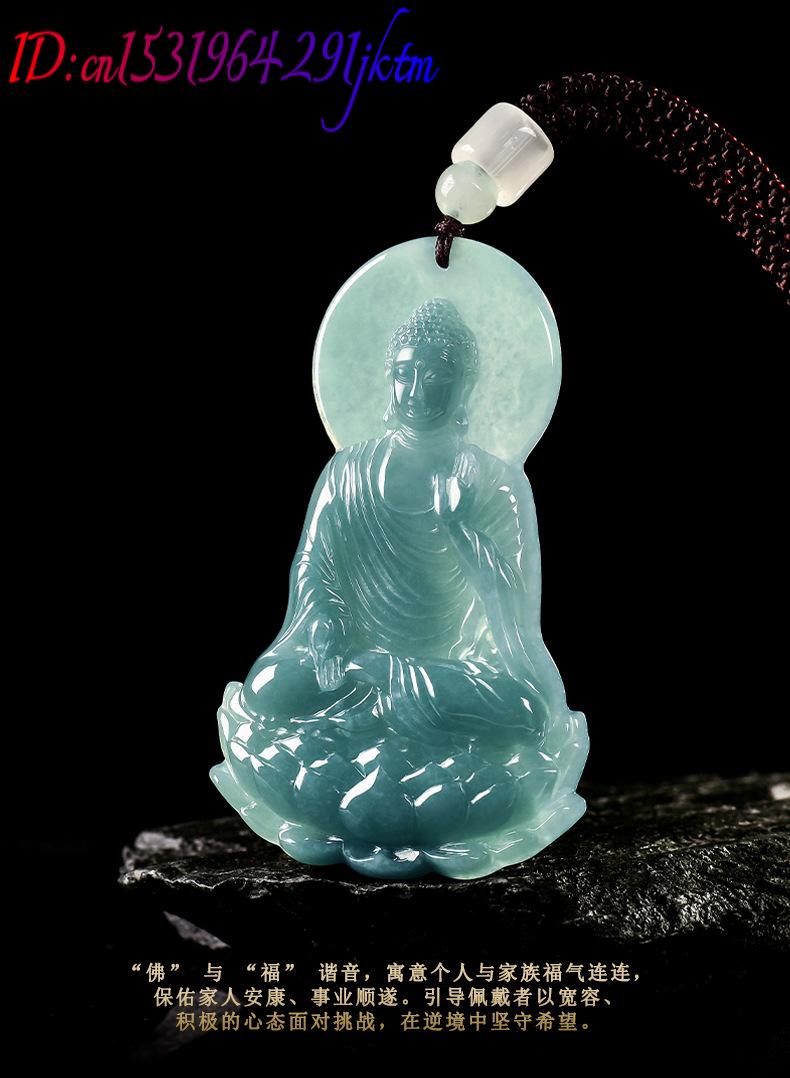 Natural Burmese Jadeite Buddha - Women Accessories To Gift ulasan dan harga