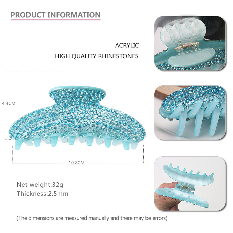 Luxury Spark Rhinestones Hair  - Women'S Work Accessories ulasan dan harga