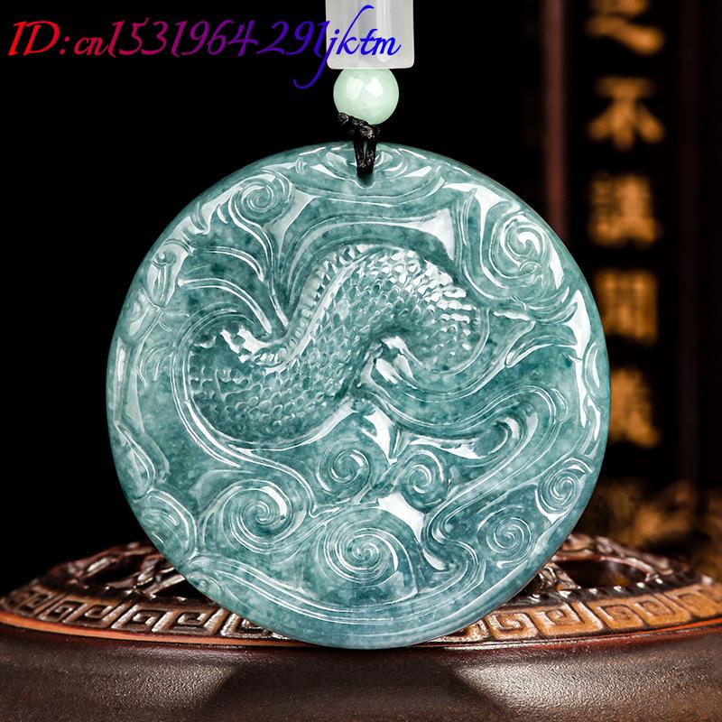 Burmese Jadeite Dragon Pendant - Women Accessories To Gift ulasan dan harga
