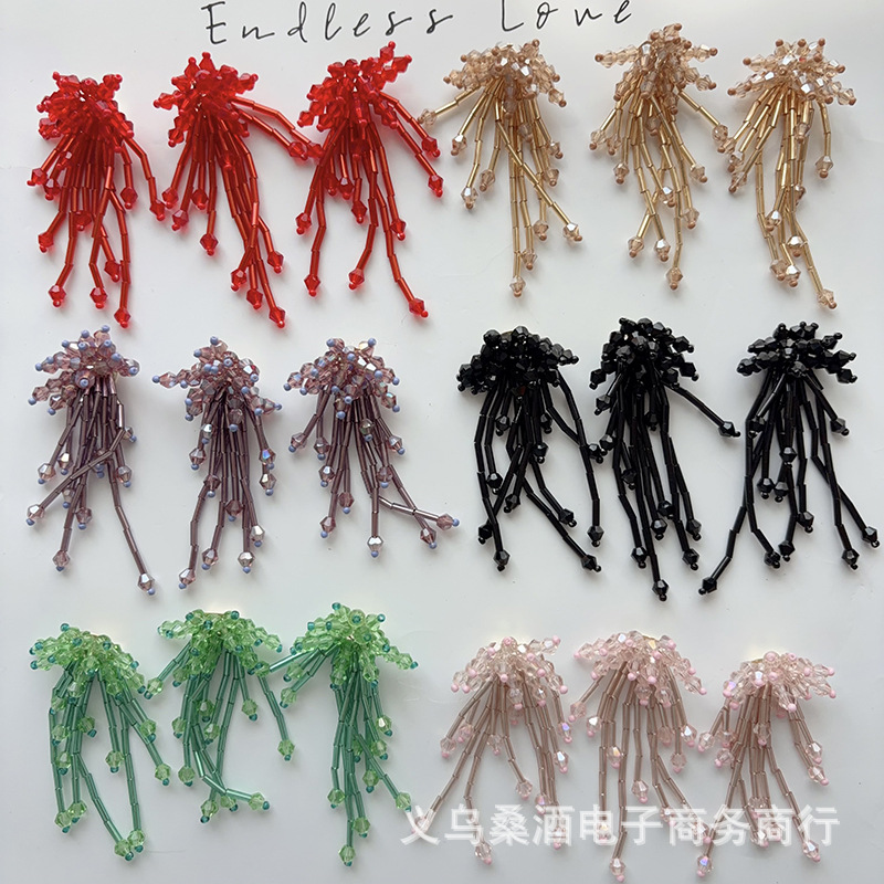 Crystal Tassel Finished Beaded - Women'S Accessories For Crocs ulasan dan harga
