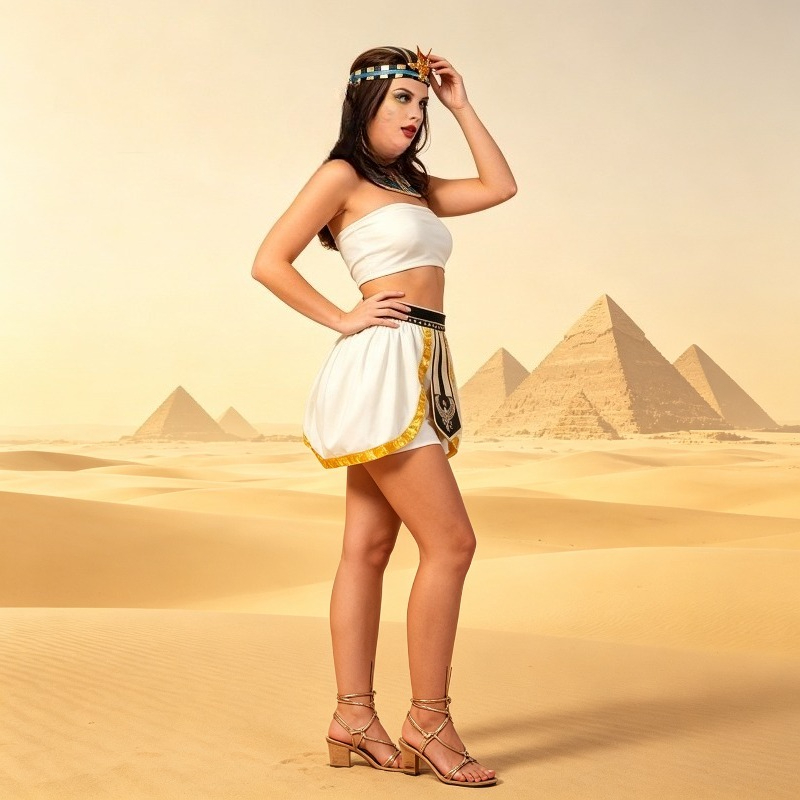 Cosplay Costume Bar Stage Dres - Women'S Egyptian Accessories ulasan dan harga