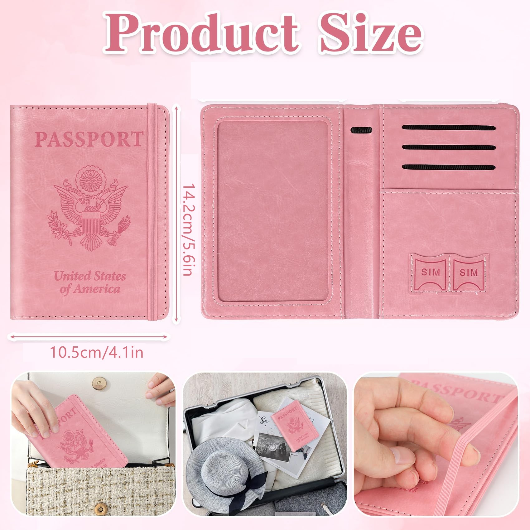 Passport Holder for Travel, Rf - Women Accessories List ulasan dan harga