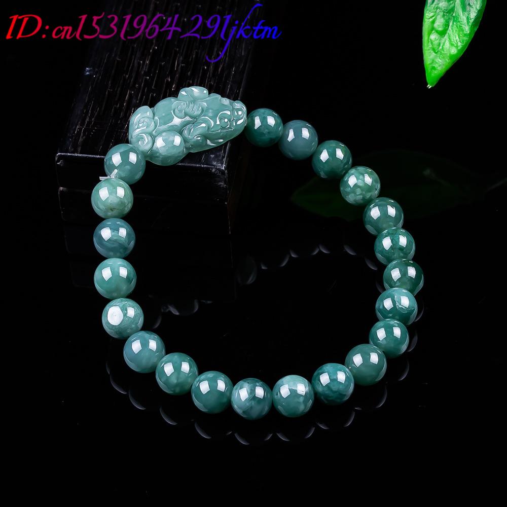 Natural Burmese Jadeite Pixiu  - Accessories Woman ulasan dan harga