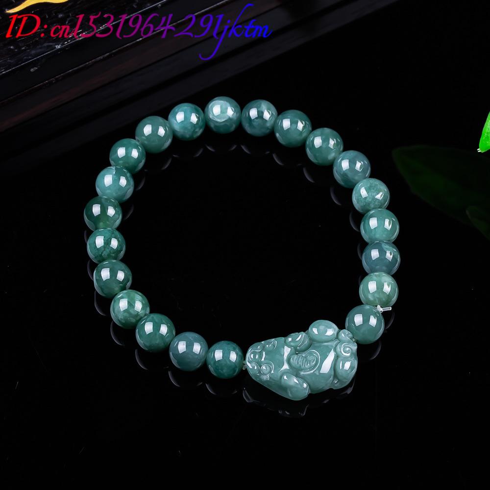 Natural Burmese Jadeite Pixiu  - Accessories Woman ulasan dan harga
