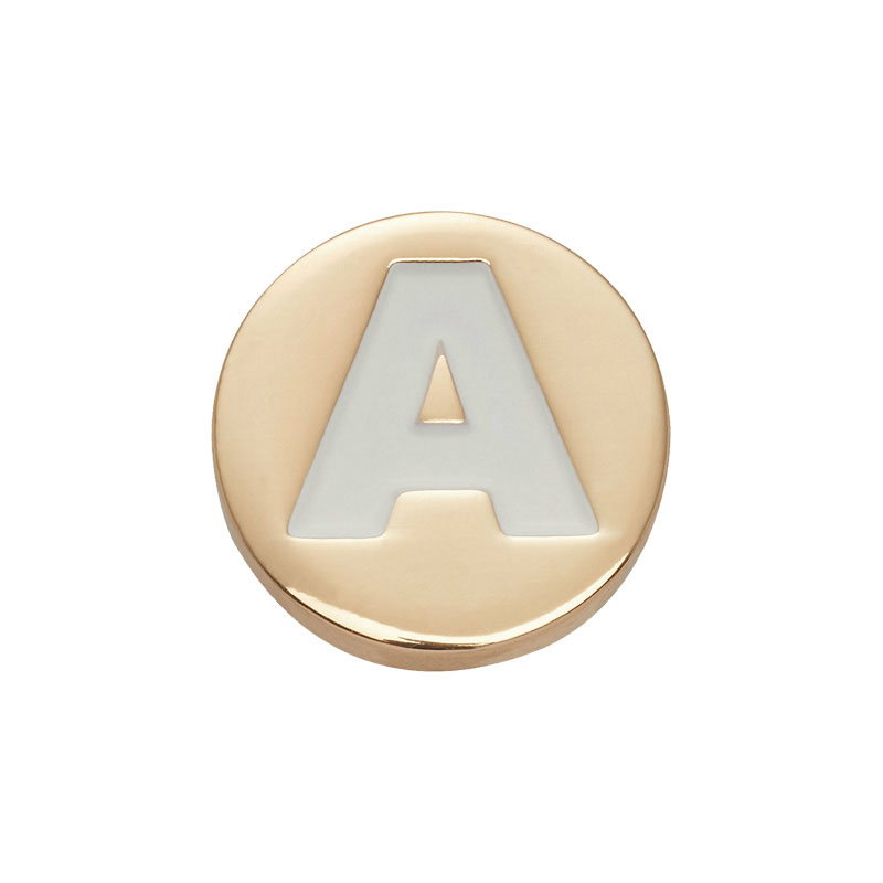 Bling Gold  Letter Shoe Charms - Women'S Accessories For Crocs ulasan dan harga