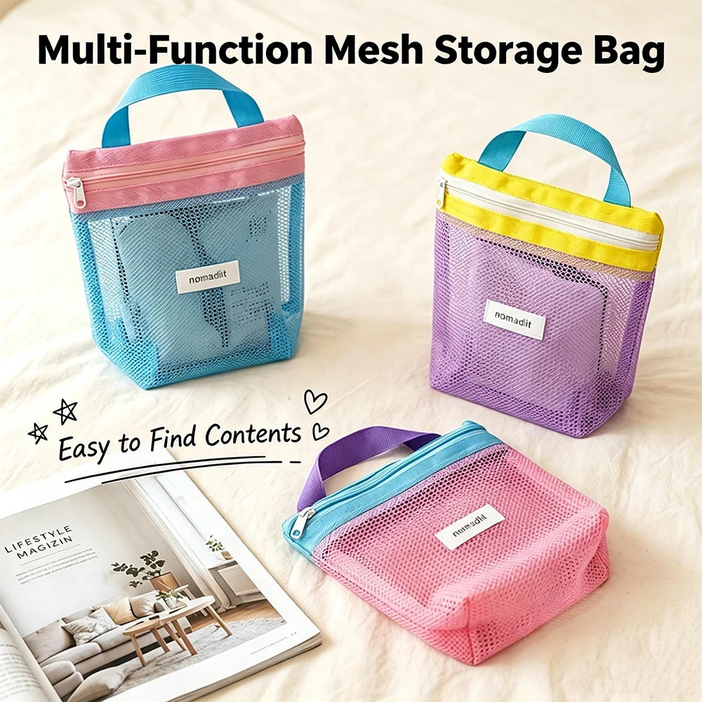 Large Capacity Transparent Mes - Women Accessories List ulasan dan harga