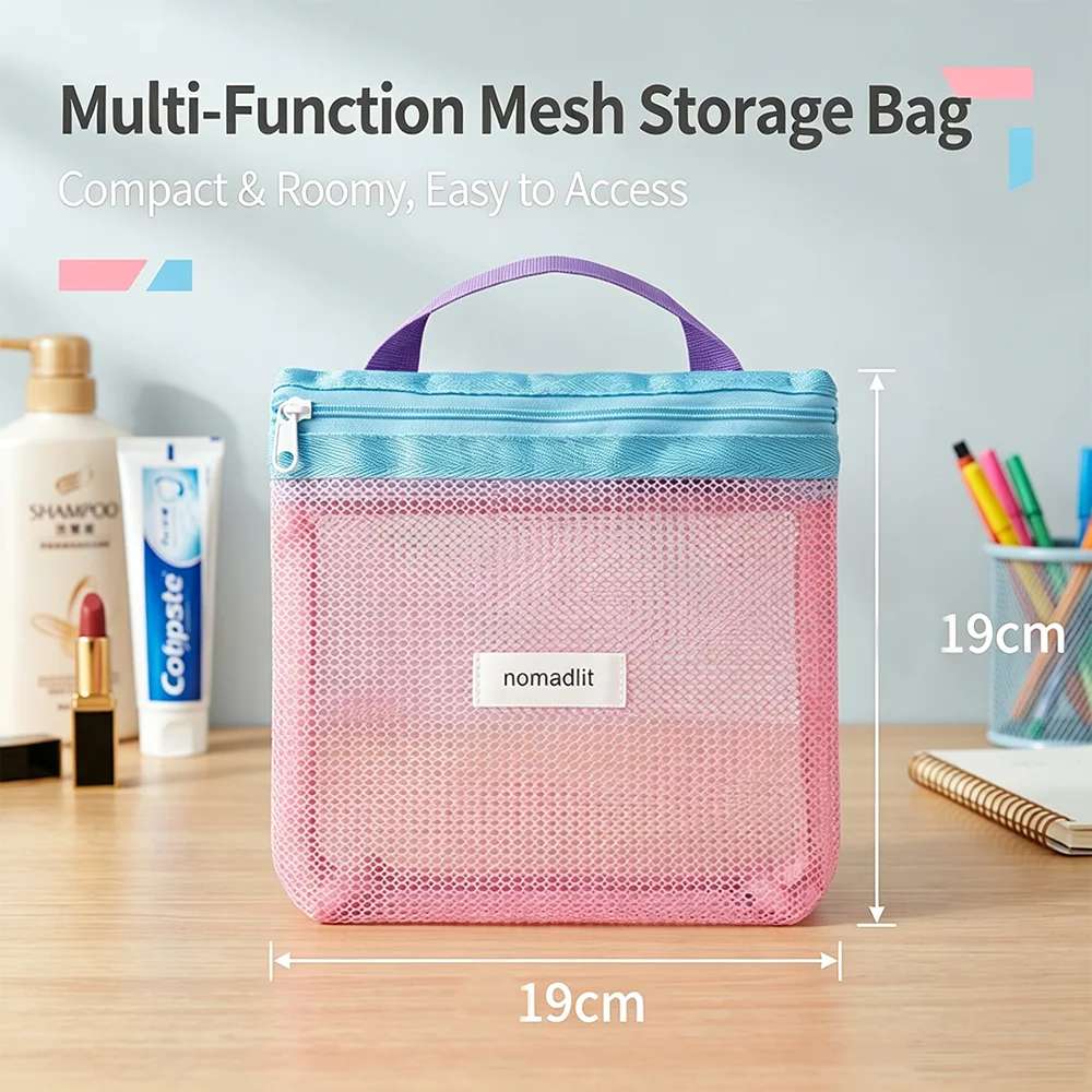 Large Capacity Transparent Mes - Women Accessories List ulasan dan harga