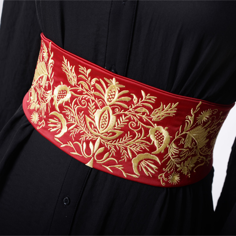 Vintage Embroidery Fabric Wide - Women'S Kimono Accessories ulasan dan harga
