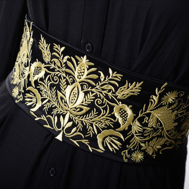 Vintage Embroidery Fabric Wide - Women'S Kimono Accessories ulasan dan harga