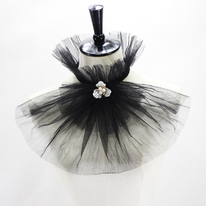 Vintage Court Style Stand Coll - Accessories Woman ulasan dan harga