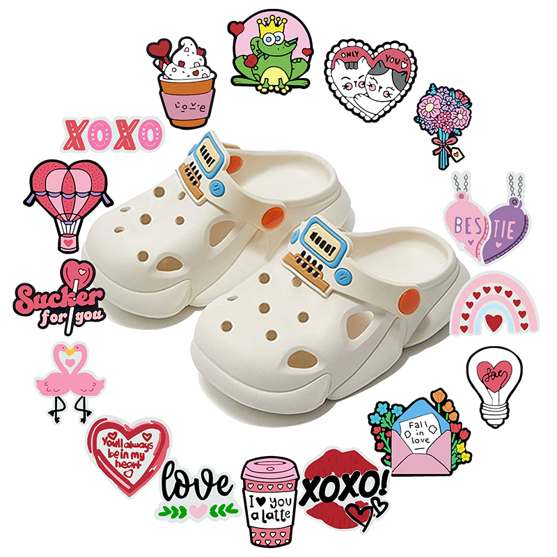 Hot Sales Cute Valentine's Day - Women'S Accessories For Crocs ulasan dan harga