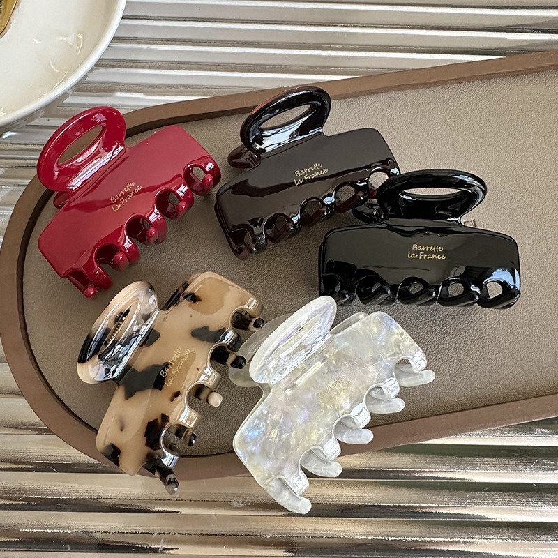 French Medium Hair Claw Clips  - Women'S Work Accessories ulasan dan harga