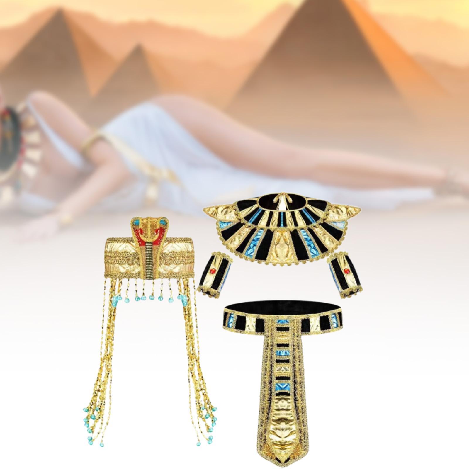 5Pcs Womens Egyptian Costume A - Women'S Egyptian Accessories ulasan dan harga