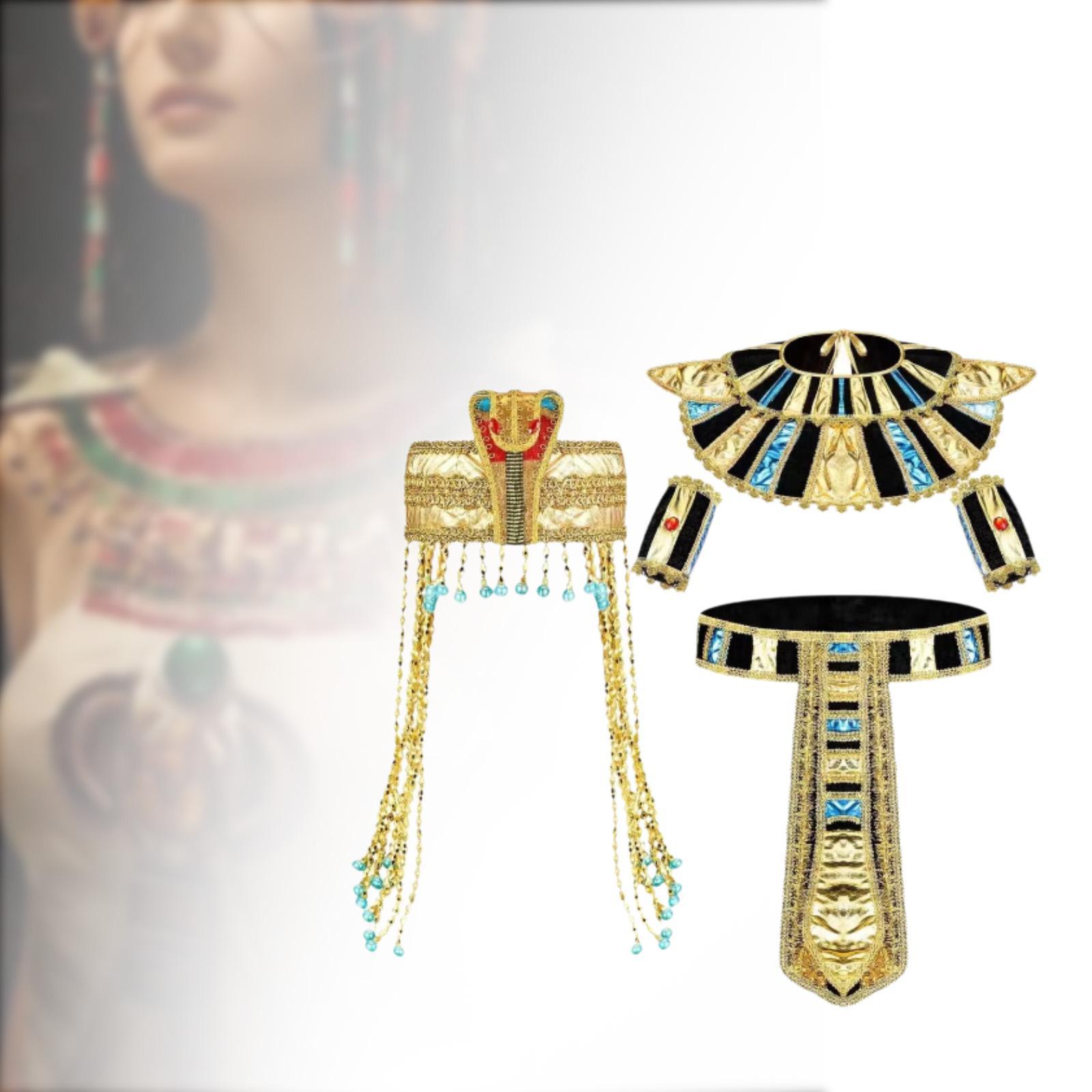 5Pcs Womens Egyptian Costume A - Women'S Egyptian Accessories ulasan dan harga