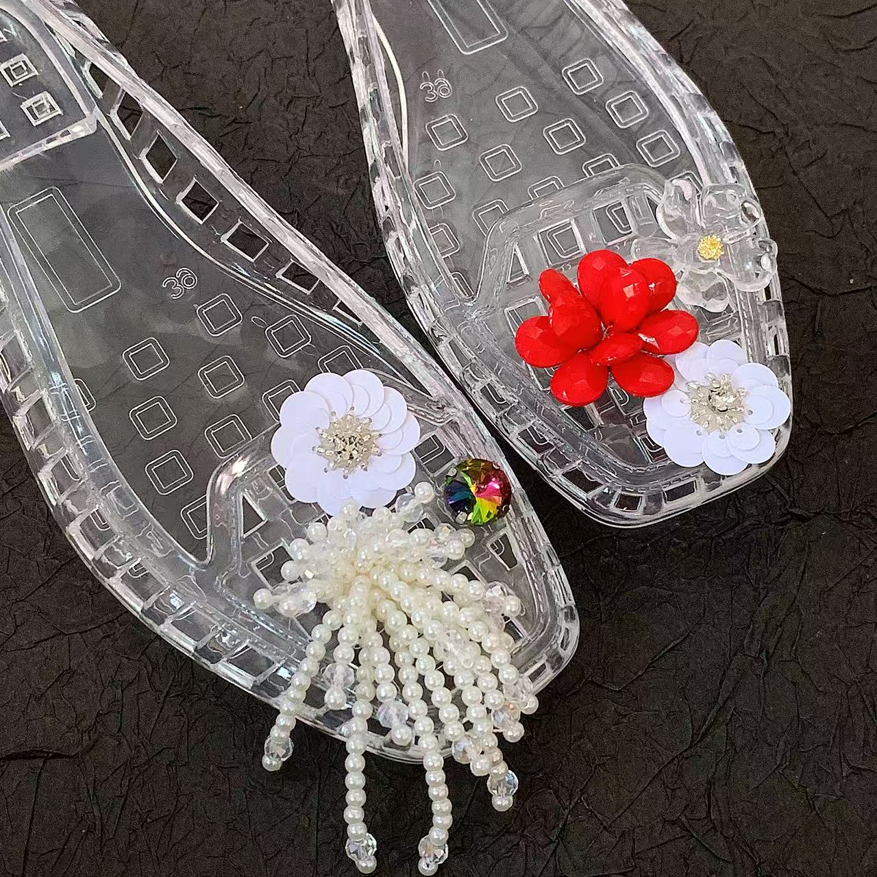 Jelly Crystal Shoes for Women, - Women'S Accessories For Shoes ulasan dan harga