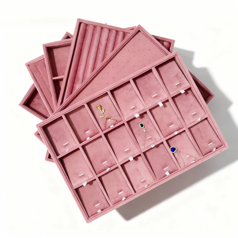 Velvet Jewelry Organizer Trays - Women Accessories List ulasan dan harga