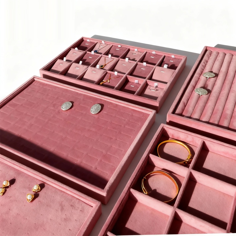 Velvet Jewelry Organizer Trays - Women Accessories List ulasan dan harga