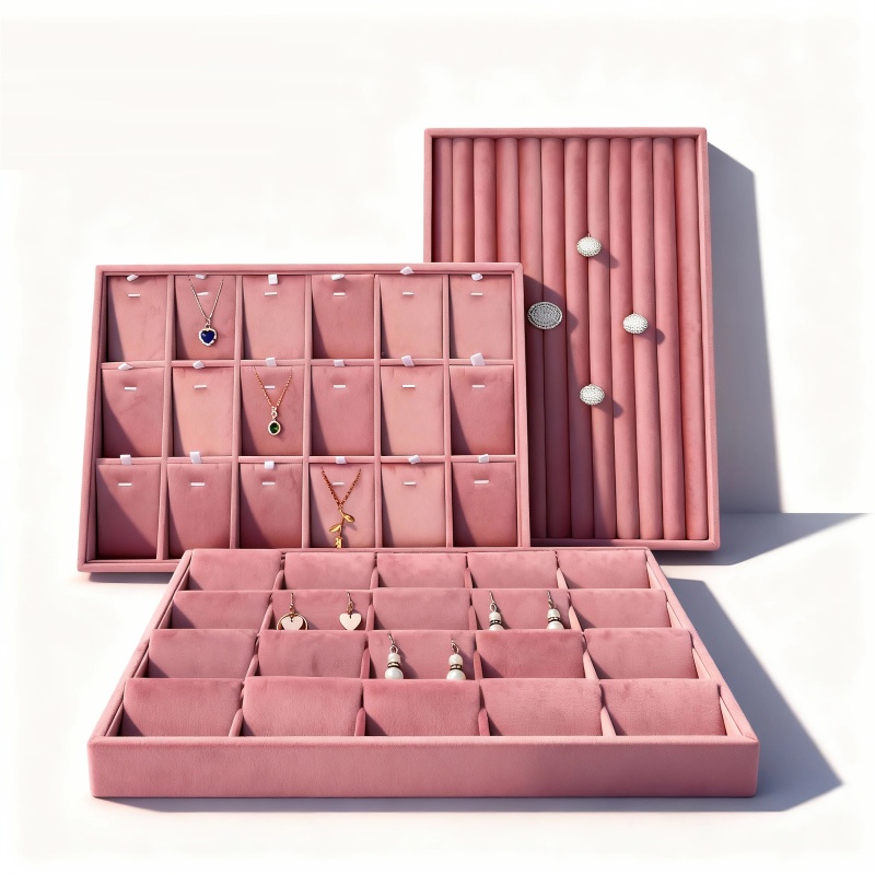 Velvet Jewelry Organizer Trays - Women Accessories List ulasan dan harga