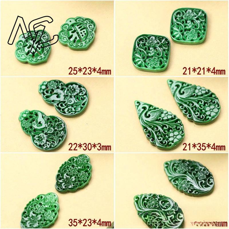 2pcs DIY Natural Dry Green Eme - Women Accessories To Gift ulasan dan harga