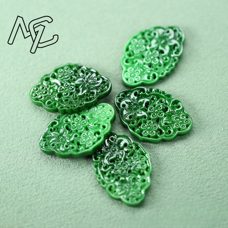2pcs DIY Natural Dry Green Eme - Women Accessories To Gift ulasan dan harga