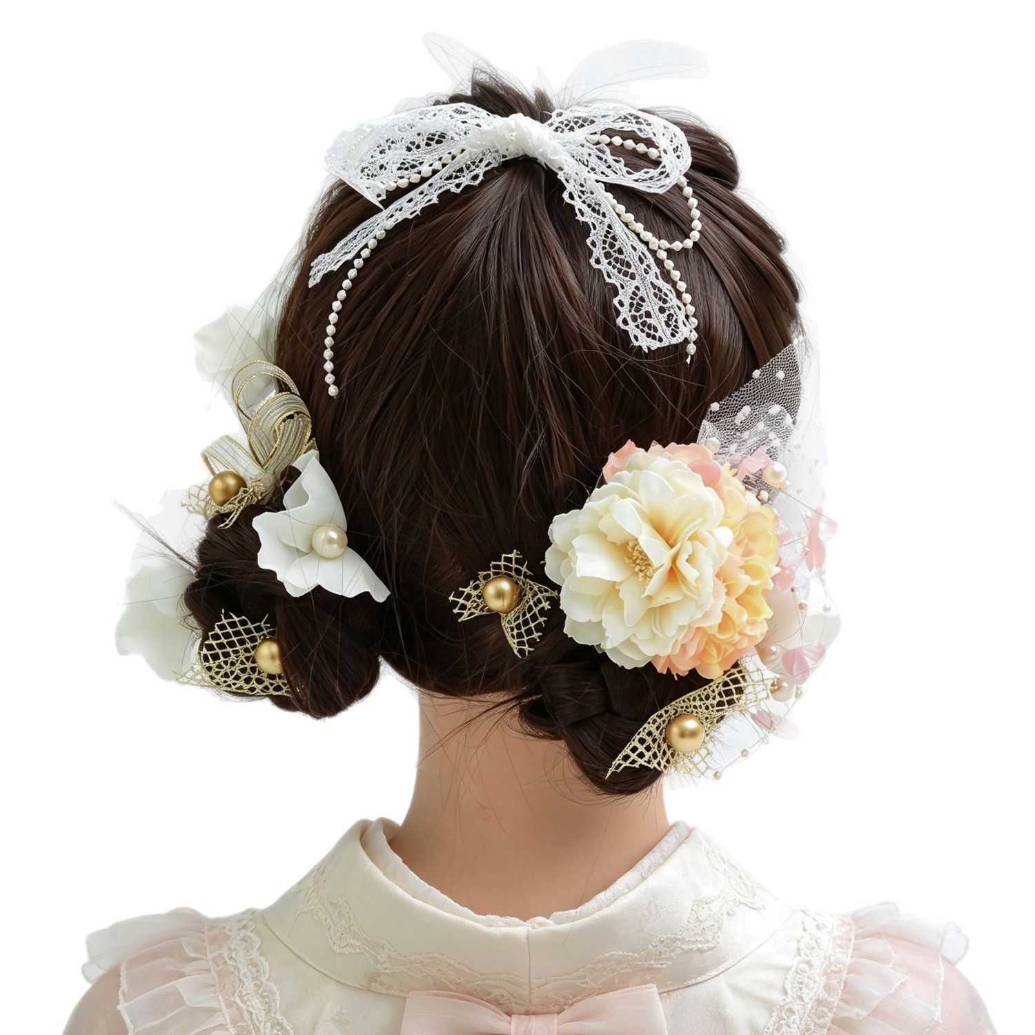 Kimono Hair Accessory Set – Bo - Women'S Kimono Accessories ulasan dan harga