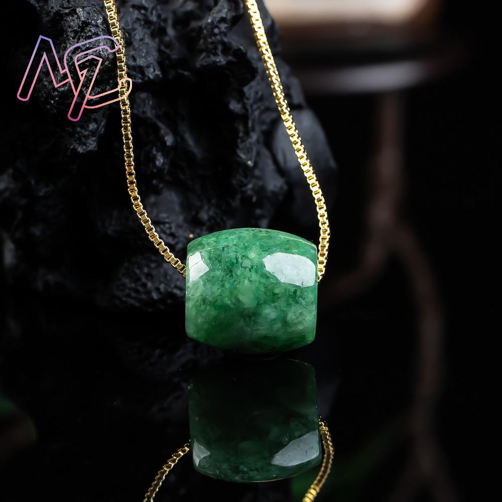 Natural Real Jade Bead Pendant - Accessories Woman ulasan dan harga