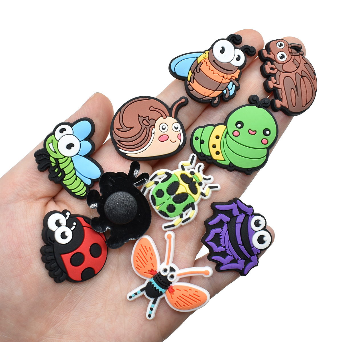 Cute Insect Shoe Charms for Cr - Women'S Accessories For Crocs ulasan dan harga