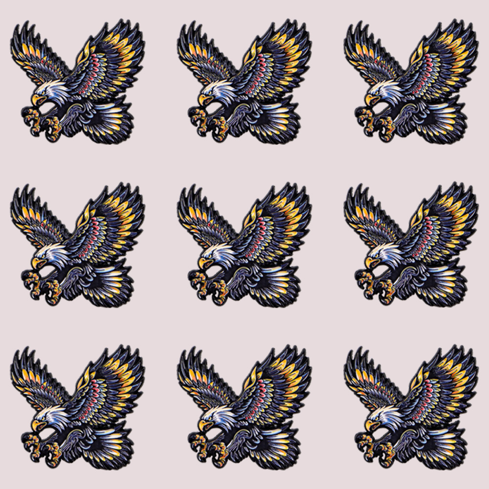 9pcs Flying Eagle Enamel Pin B - Women'S Eagles Accessories ulasan dan harga