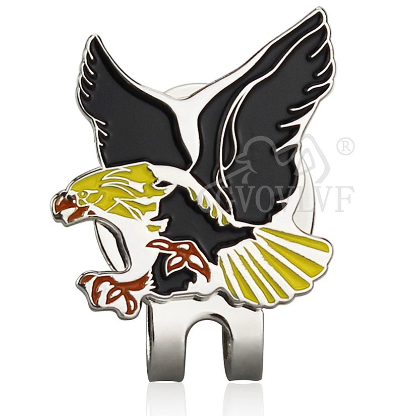 1pc Yellow Eagle Golf Hat Clip - Women'S Eagles Accessories ulasan dan harga