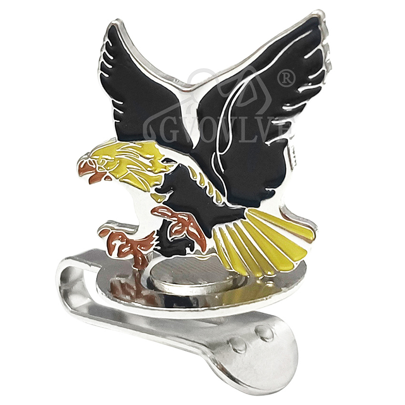 1pc Yellow Eagle Golf Hat Clip - Women'S Eagles Accessories ulasan dan harga