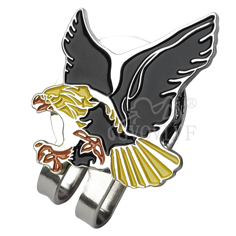 1pc Yellow Eagle Golf Hat Clip - Women'S Eagles Accessories ulasan dan harga